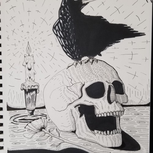 Skull & Crow