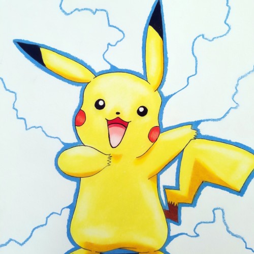 PIKACHU, I choose you!... to draw.