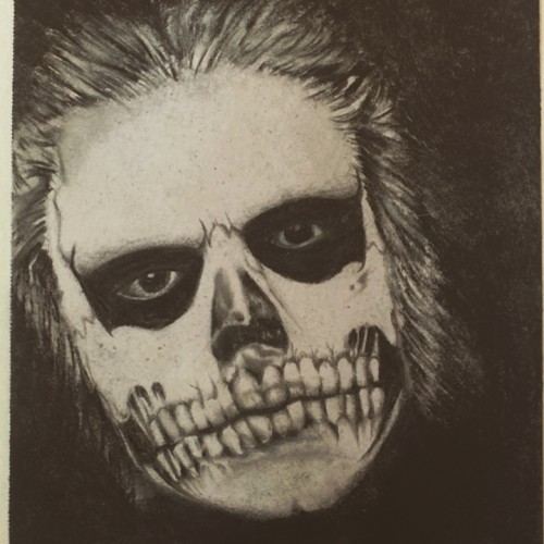 Tate Langdon, charcoal on cartridge