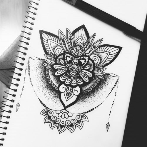 Mandala Sketchbook Page I