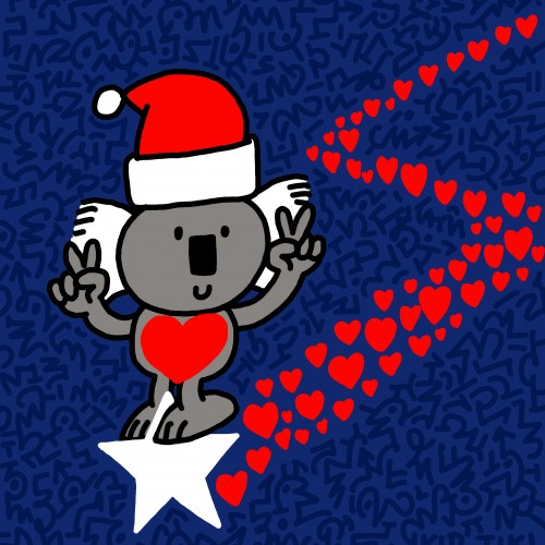 Christmas Koala Love