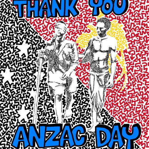 ANZAC DAY 2024 doodle
