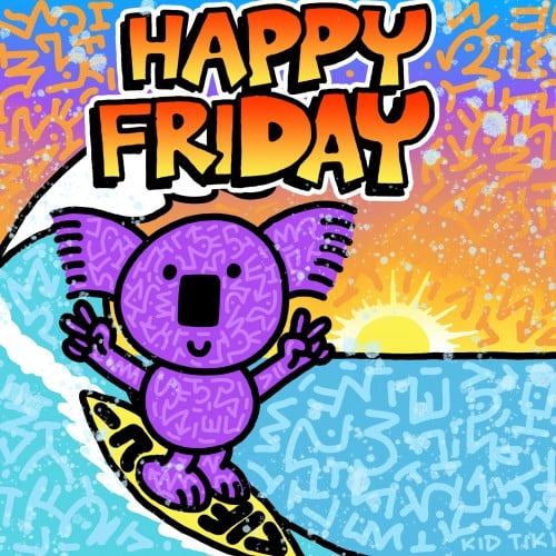 Happy Friday from Harry the Koala