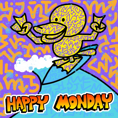 Happy Monday from Percy the Platypus!!!