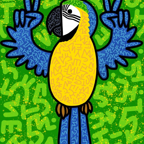 The Gorgeous Macaw!