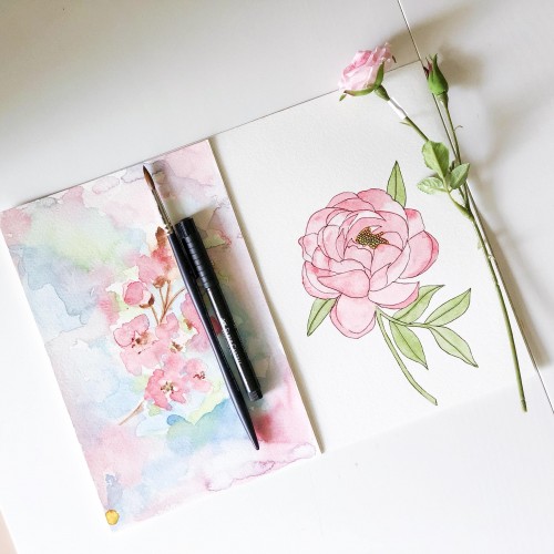 Watercolor  Florals