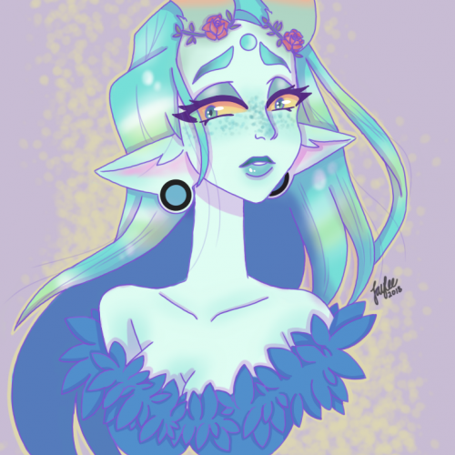 Blue Bella | #DrawThisInYourStyle Challenge