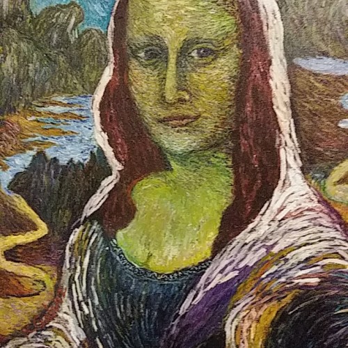 Mona Lisa from Mars