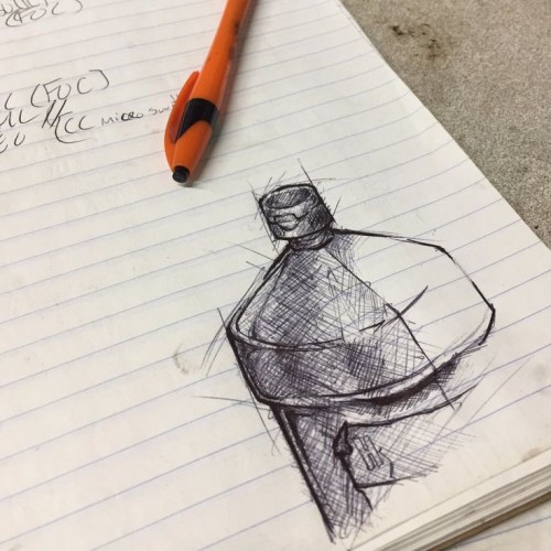 Hydrogen Peroxide, Pen Quick Sketch