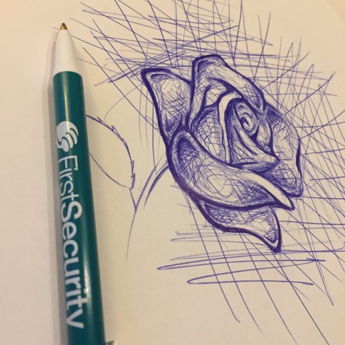 A Rose Doodle
