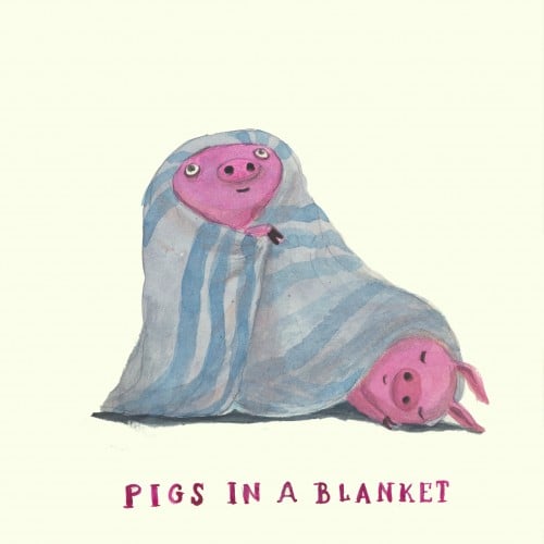 Pigs in a blanket.