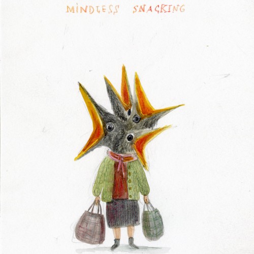 Patron Saint of mindless snacking.