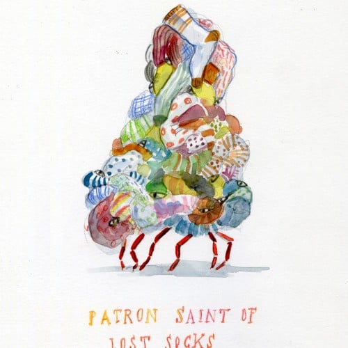 Patron Saint of lost socks.
