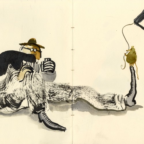 The Potato Face Blind Man and the Green Rat