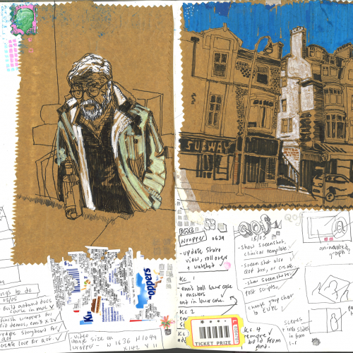 eastbank st / pedro sketch