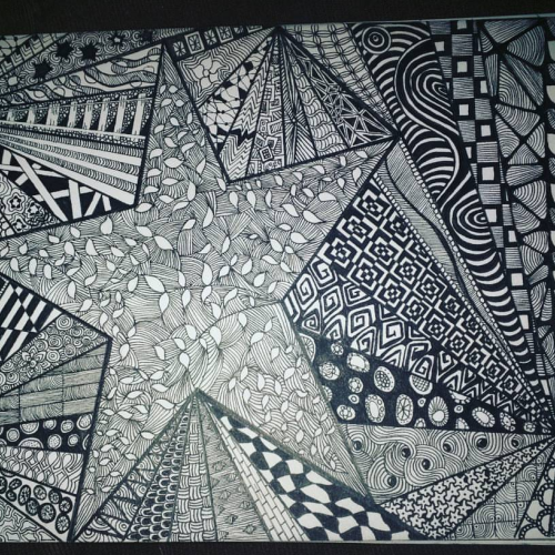 Zentangle star