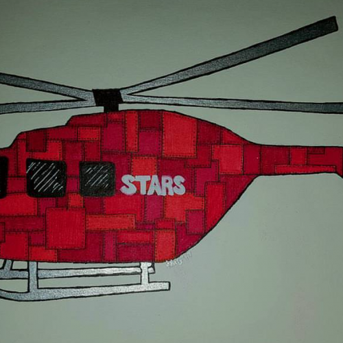 Stars helicopter