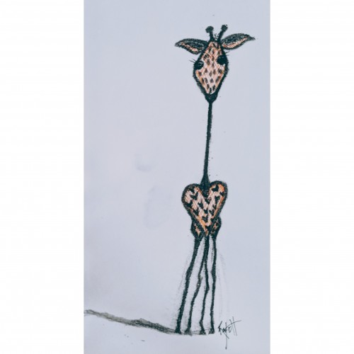 Heart giraffe