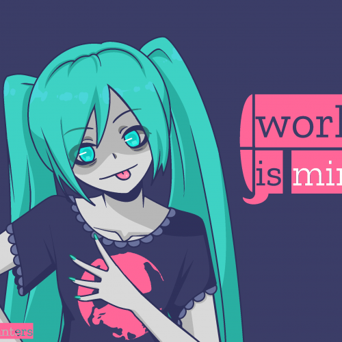 A bit crazy Miku