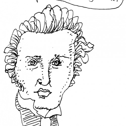 Kierkegaard, from Philosophical Beer