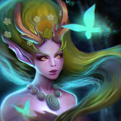 Lunara from Heroes of the Storm