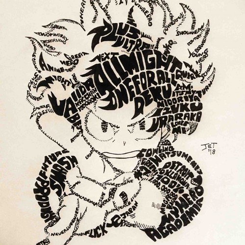 Deku from My Hero Academia