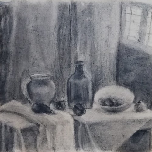 Grayscale Still Life