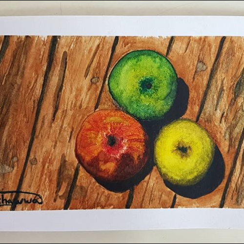 Apples- Watercolor