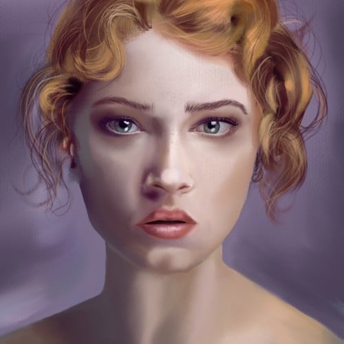 Pastel portrait