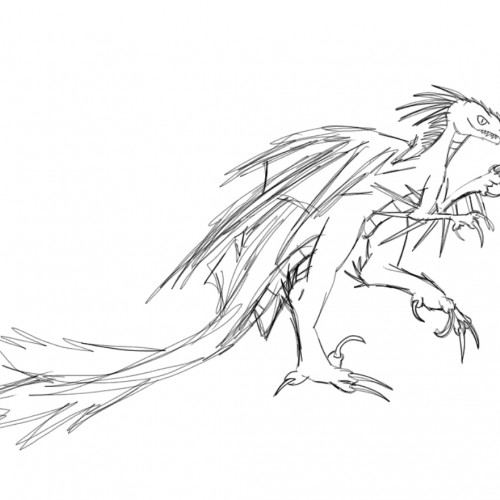 Raptor Doodle