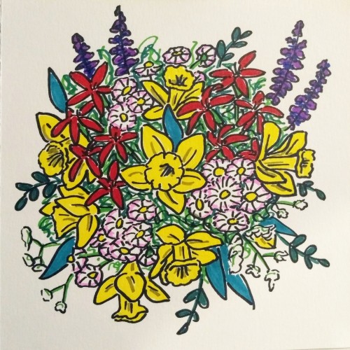 KY wildflowers + daffodils