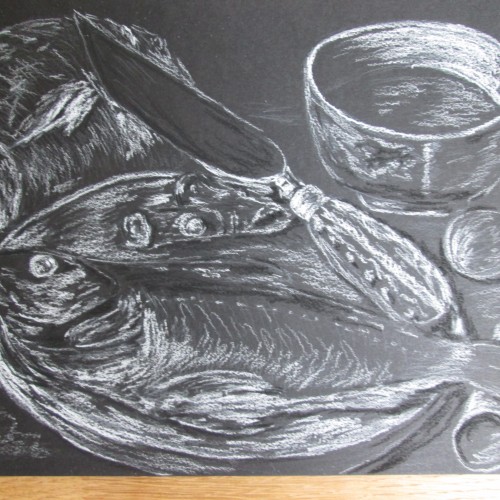 Still life with fish