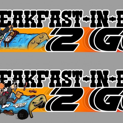 Breakfast in bed except it’s to go