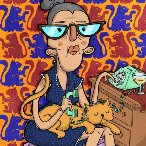 Cat lady