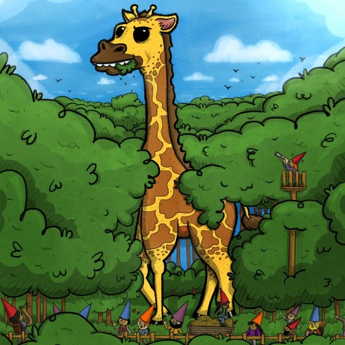 The last giraffe