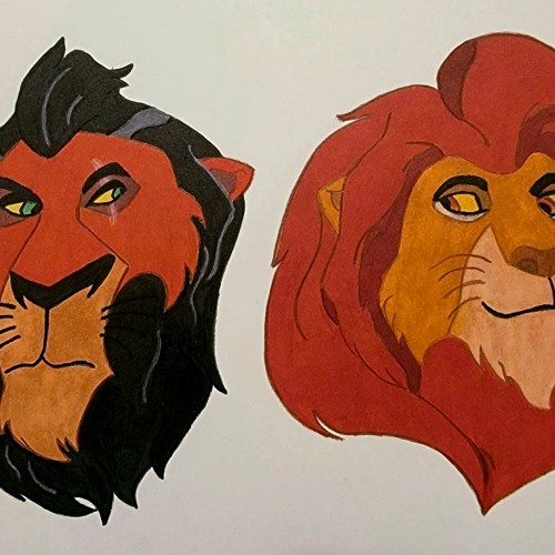 Scar and Mufasa