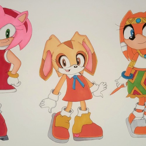 Amy, Cream and Tikal