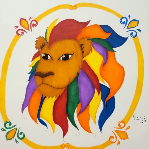 Rainbow Lion