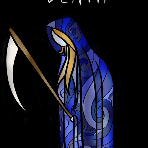 Death Stained Glass Tarot