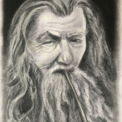 Contemplative Gandalf