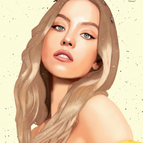 Sydney Sweeney Portrait Fanart