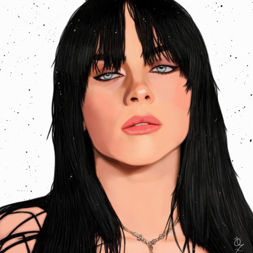 Billie Eilish Portrait Fanart