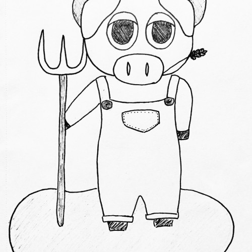 farmer pig