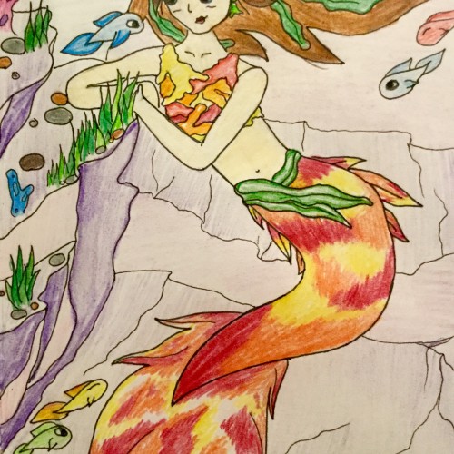 Koi the mermaid