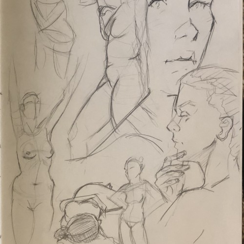 Figure drawing meetup 3.9.19