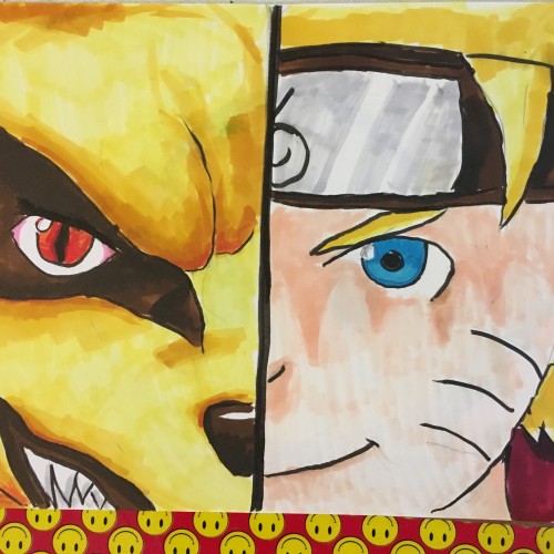 Naruto and Kurama