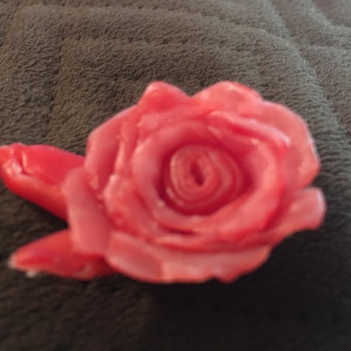 Babybel cheese wax flower