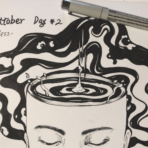 Inktober day 2 mindless