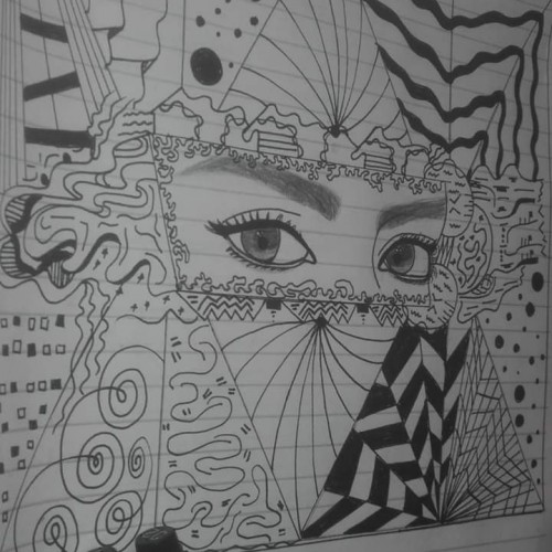 a glimpse.