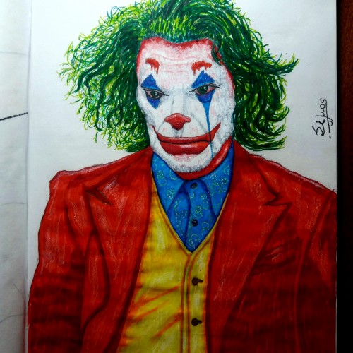 One year drawing challenge/ Day 10 / Joker